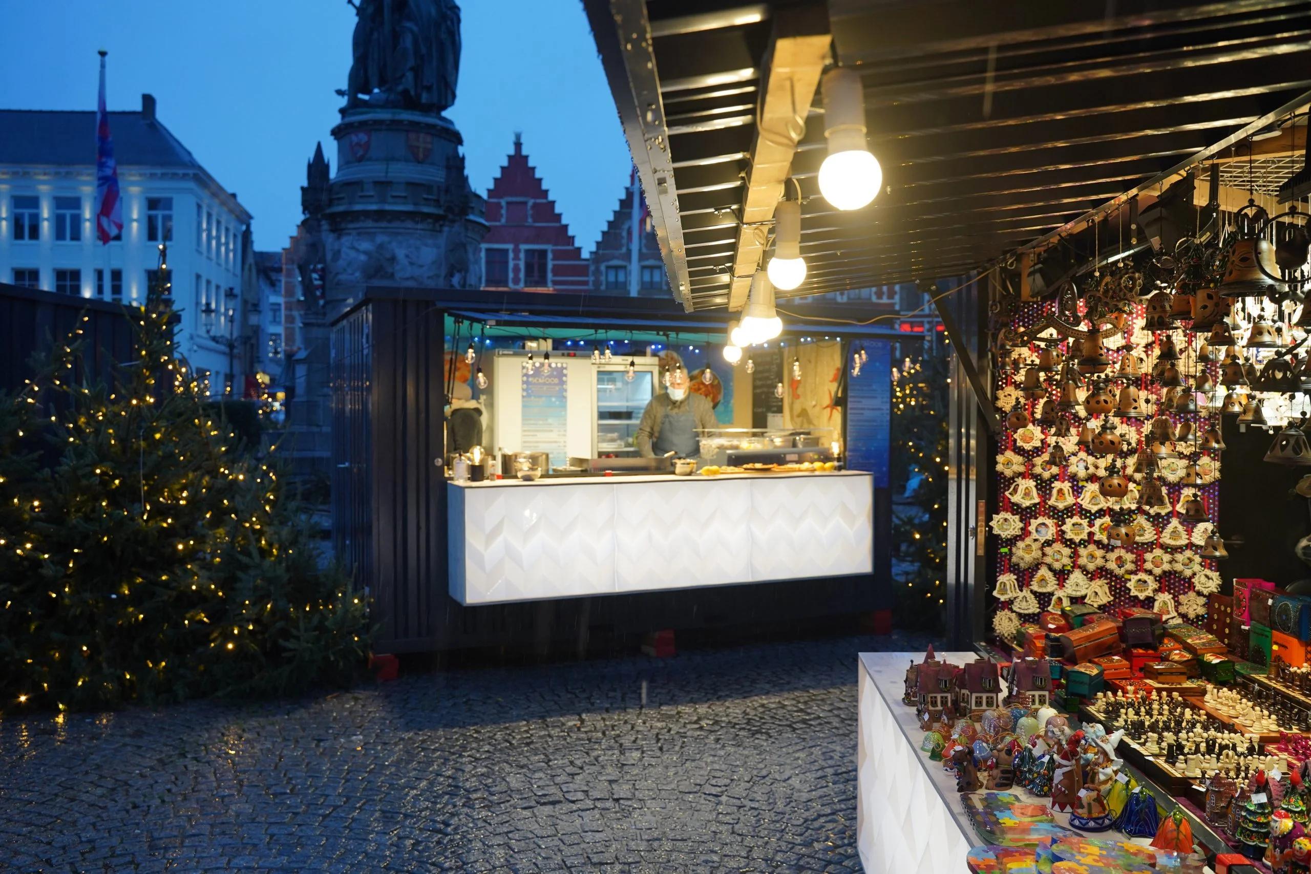 Contenedor de barra desmontable XL de 8x2 metros, negro RAL 9005