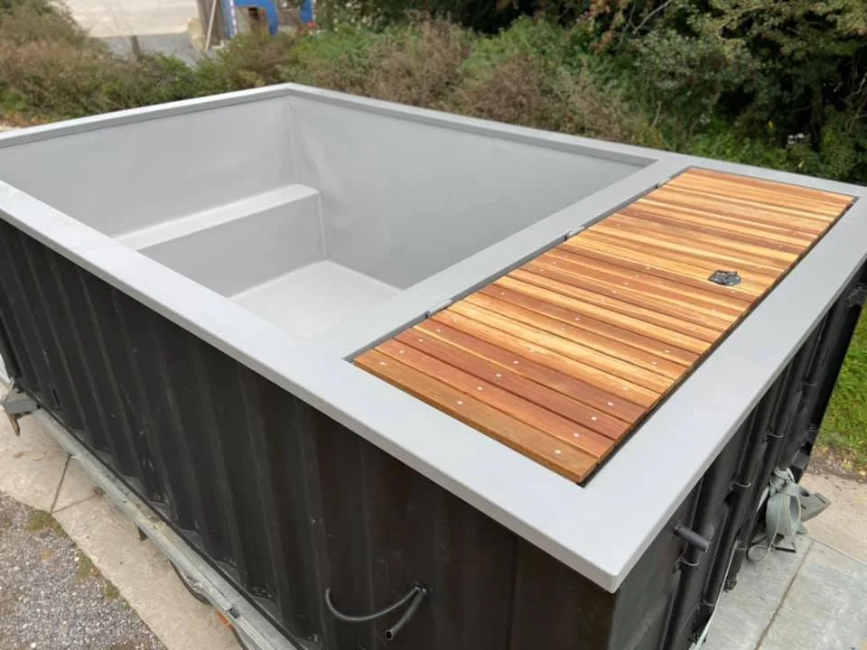 Piscina contenedor 3×2,44m