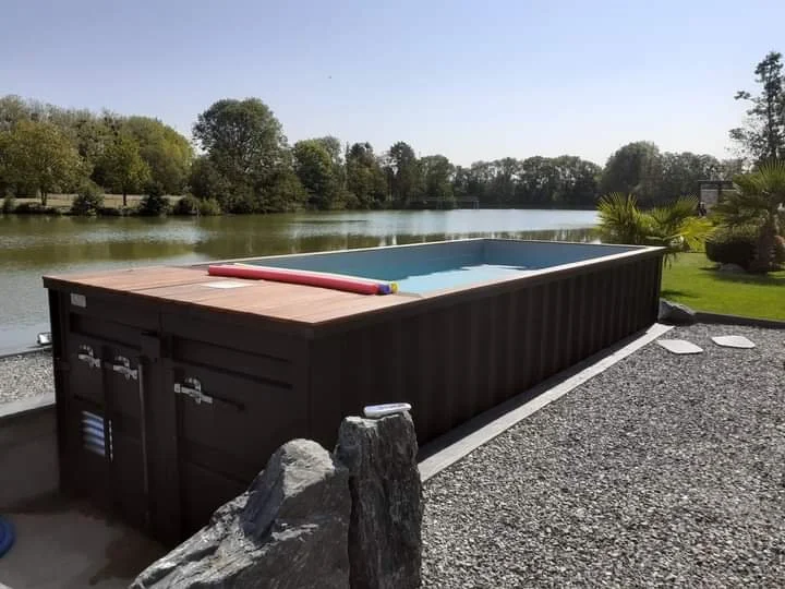 Contenedores para piscinas de 40 pies